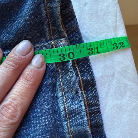 Everlane The Cheeky Jean 30 Tall Straight Leg High Rise Medium Wash Denim - Picture 8 of 9